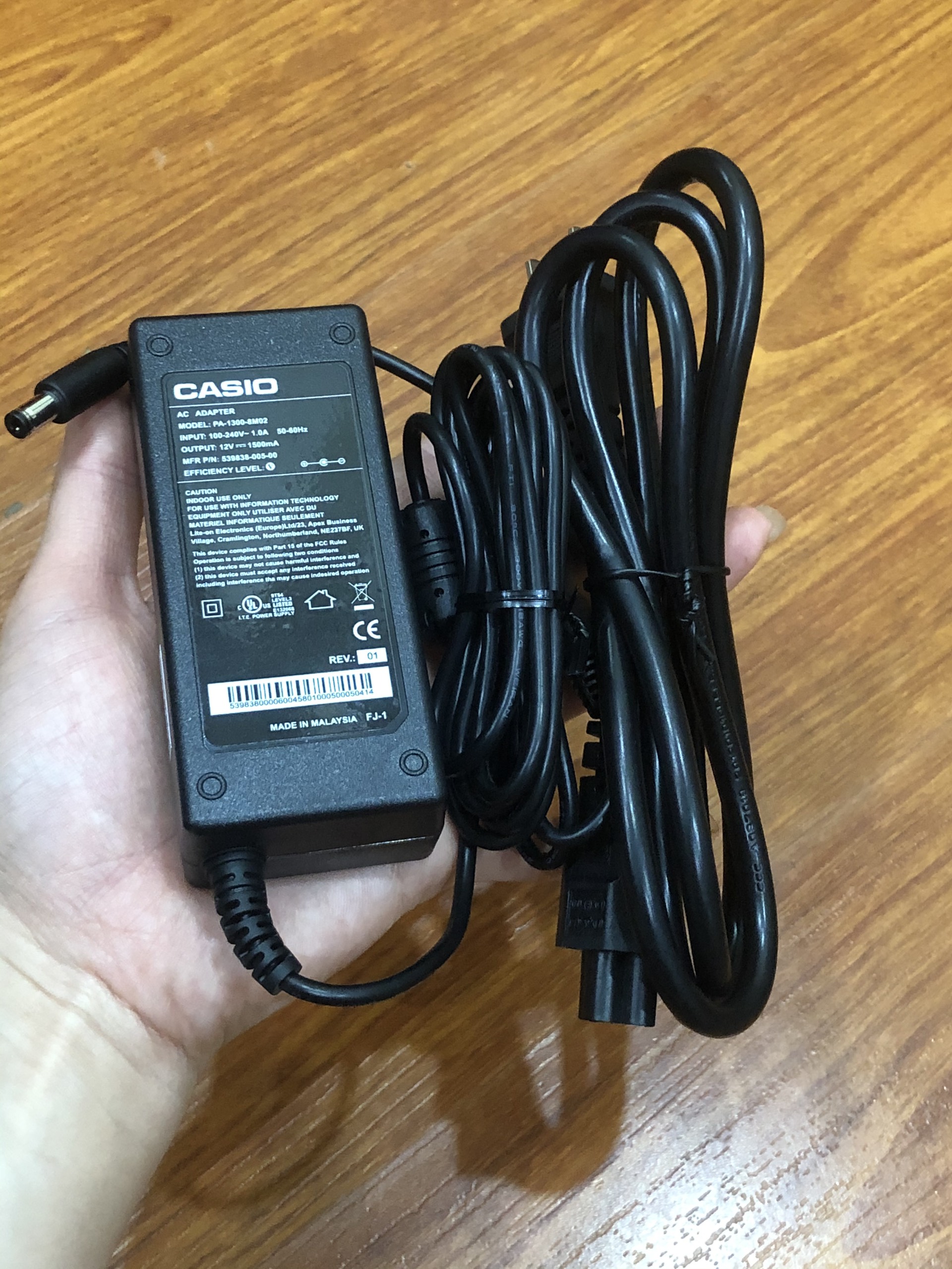 Cục nguồn cho đàn casio wk-1800