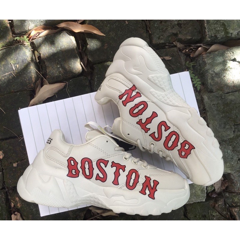 Giày Sneaker MLB BOSTON  Tăng Chiều Cao Nam Nữ