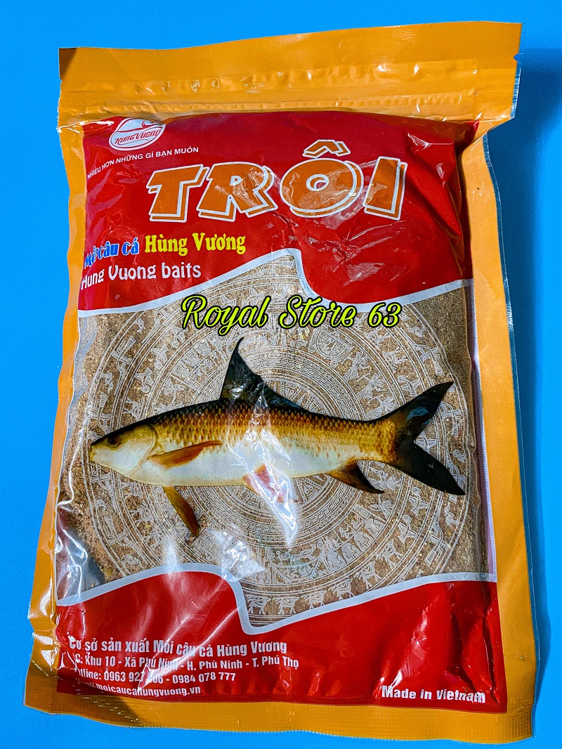 Mồi cám câu cá Trôi Hùng Vương (200gram)