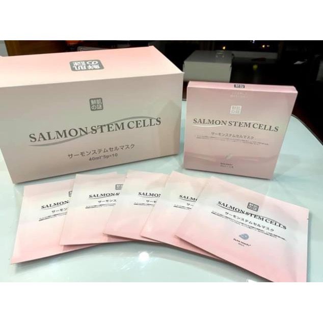 MẶT NẠ NHAU THAI DNA CÁ HỒI SALMON STEM SCELL ( LẺ 1 MIẾNG )