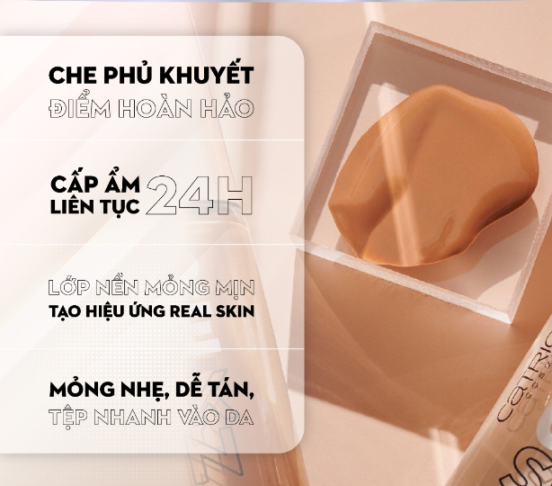 Kem Nền Catrice True Skin Hydrating Foundation