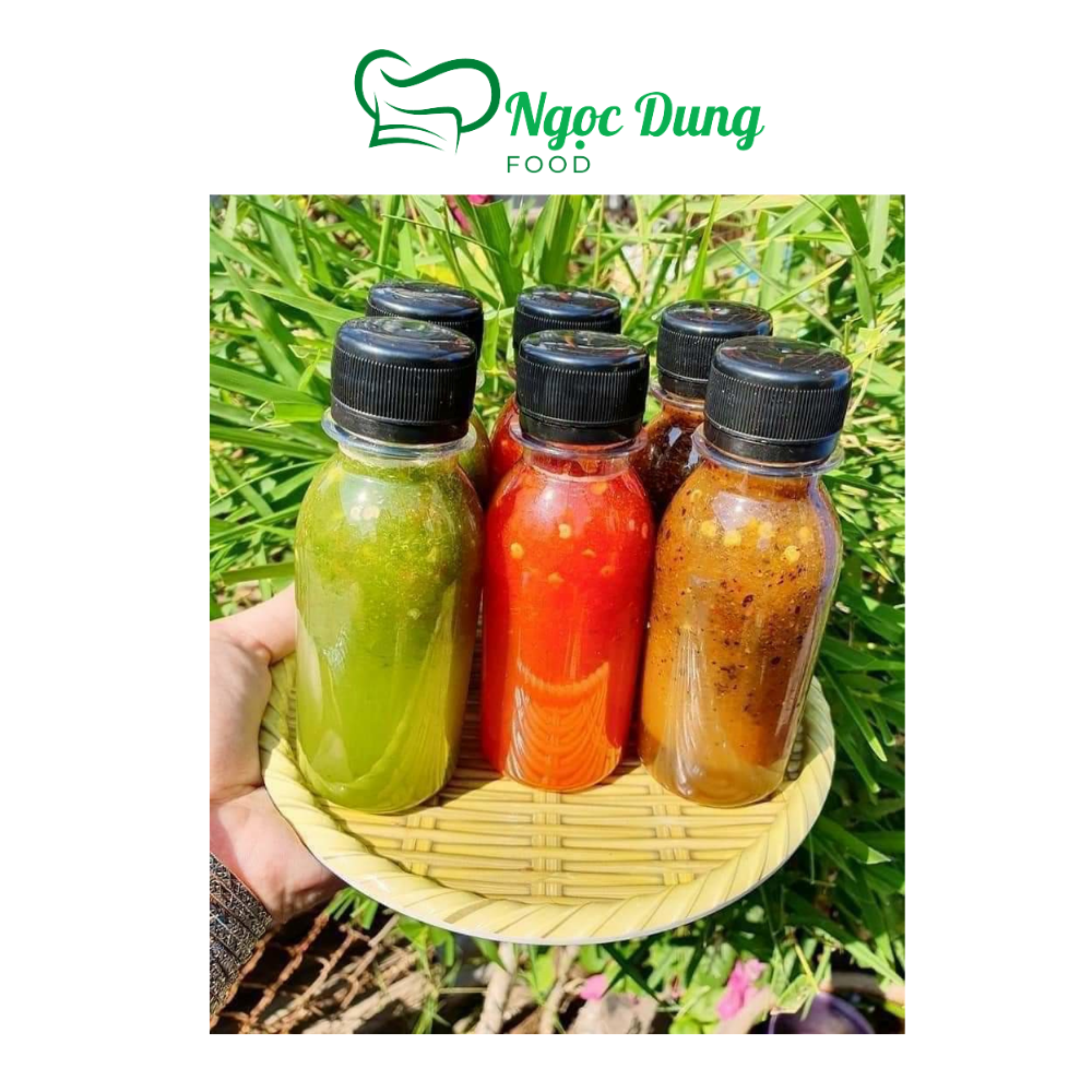 Set nước chấm hải sản 3 vị 3 chai mỗi chai 100ml