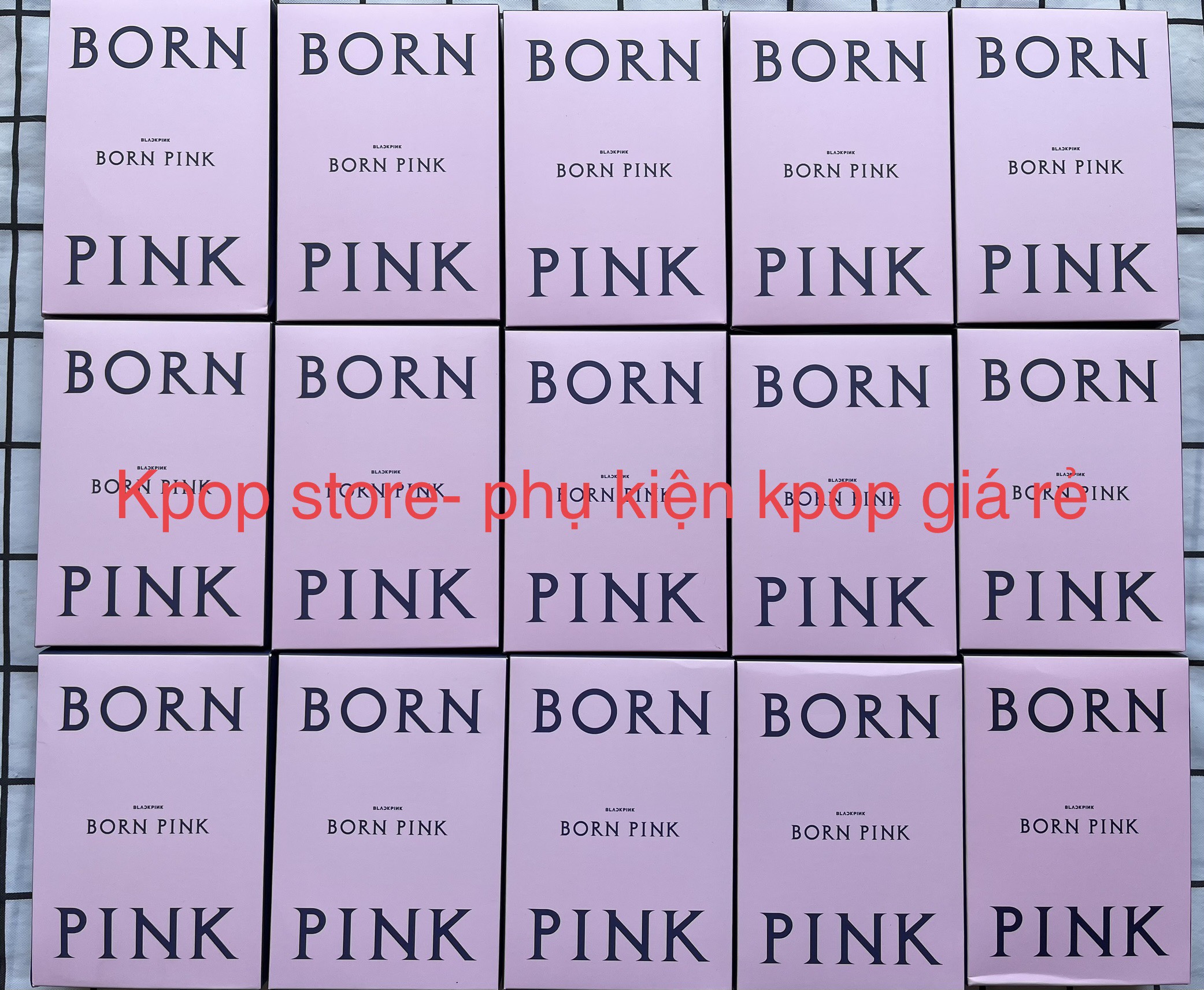 Official Blackpink photocard + top loader kit
