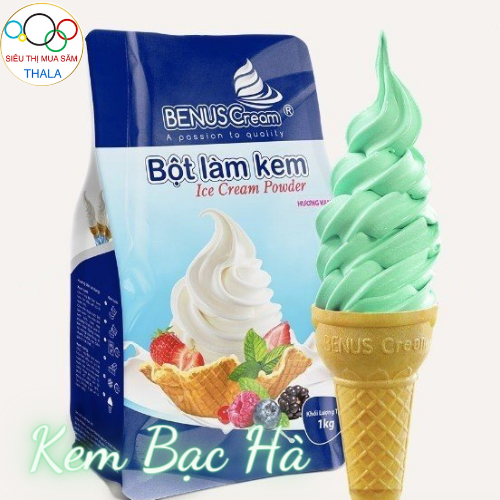 Bột làm kem tươi - Kem Bạc Hà