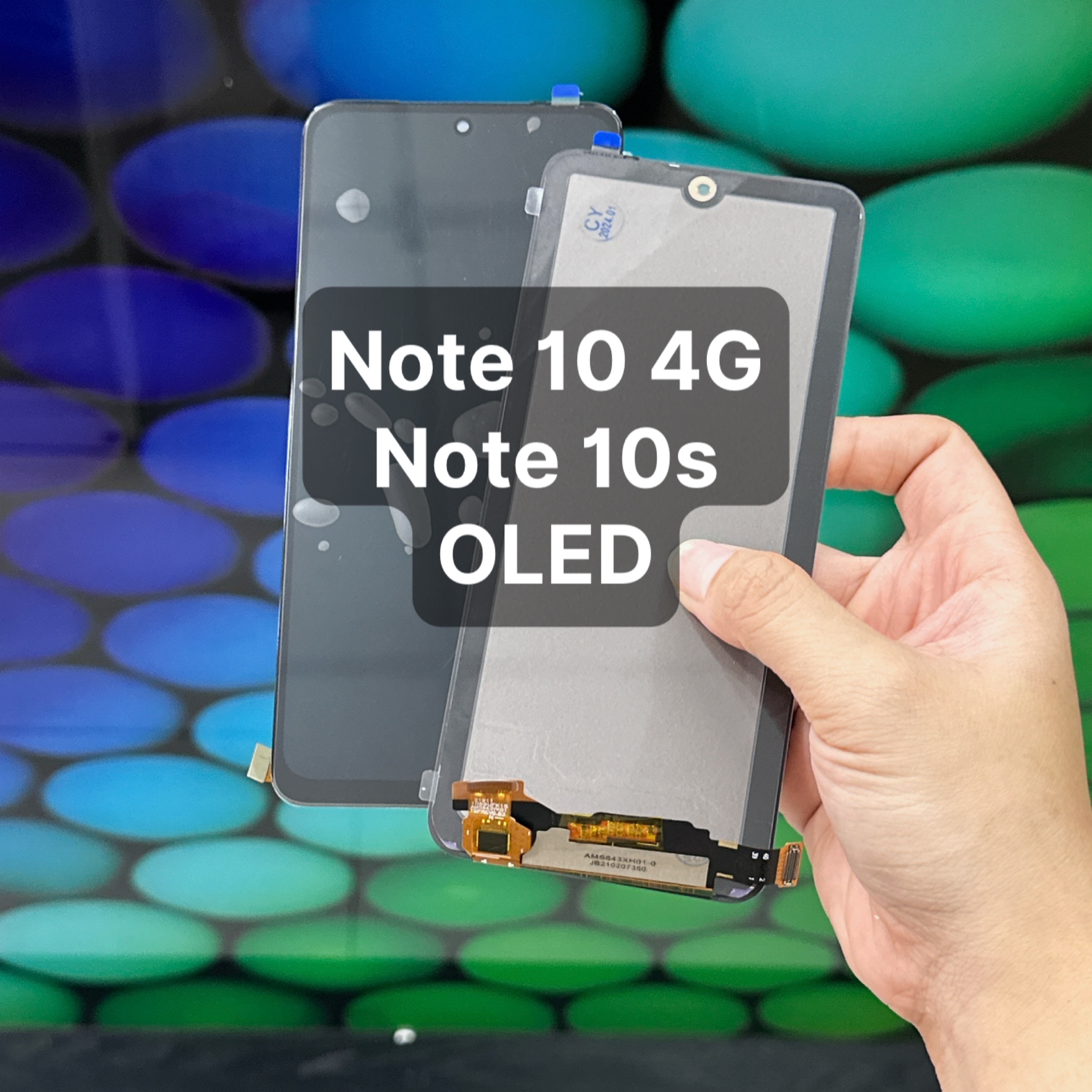 Xiaomi Redmi Note 10 4G / Note 10s display ultra-thin bezel