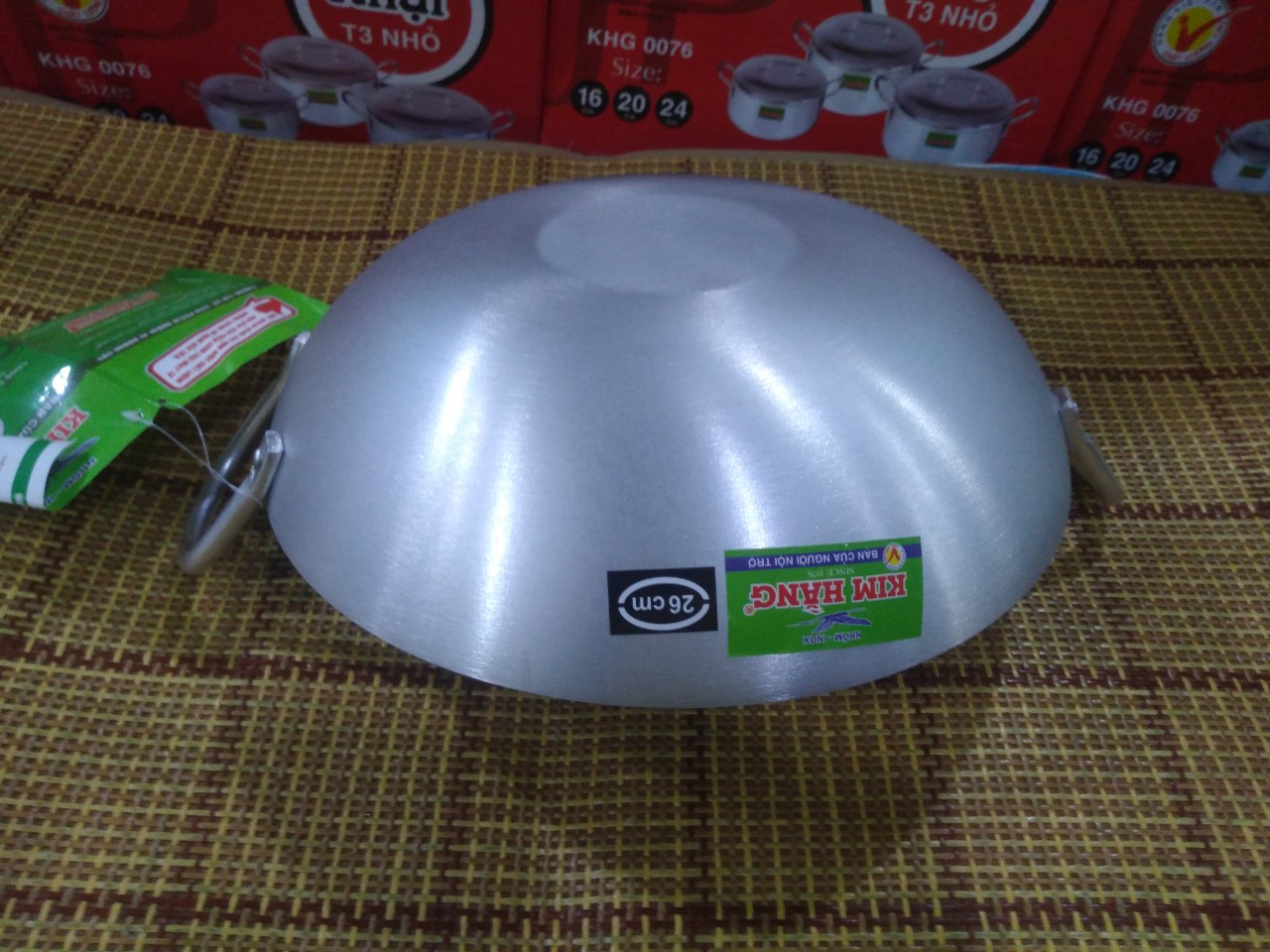 Chảo nhôm Kim Hằng 30cm