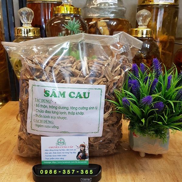 SÂM CAU ĐỎ KHÔ LOẠI 1 TÚI 1 KG