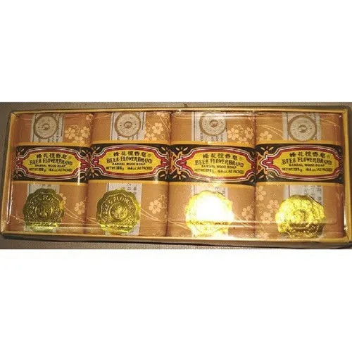 Combo 2 Cục Xà Bông Trầm Con Ong Bee Flower Brand