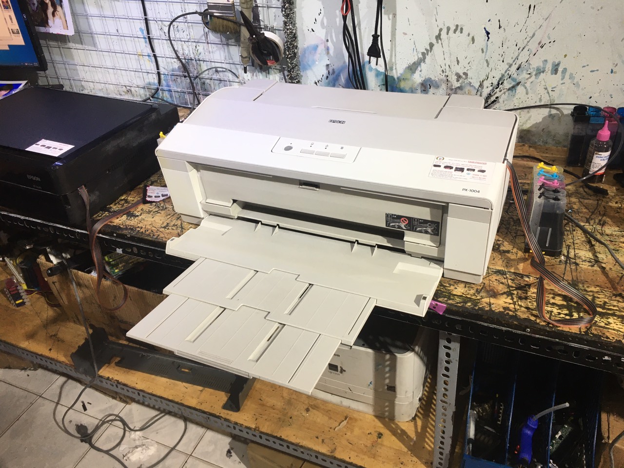 [Trả góp 0%]Máy in chuyển Nhiệt A3 - Epson px 1004