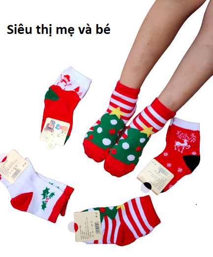Tất noel cho bé yêu 4-7 tuổi