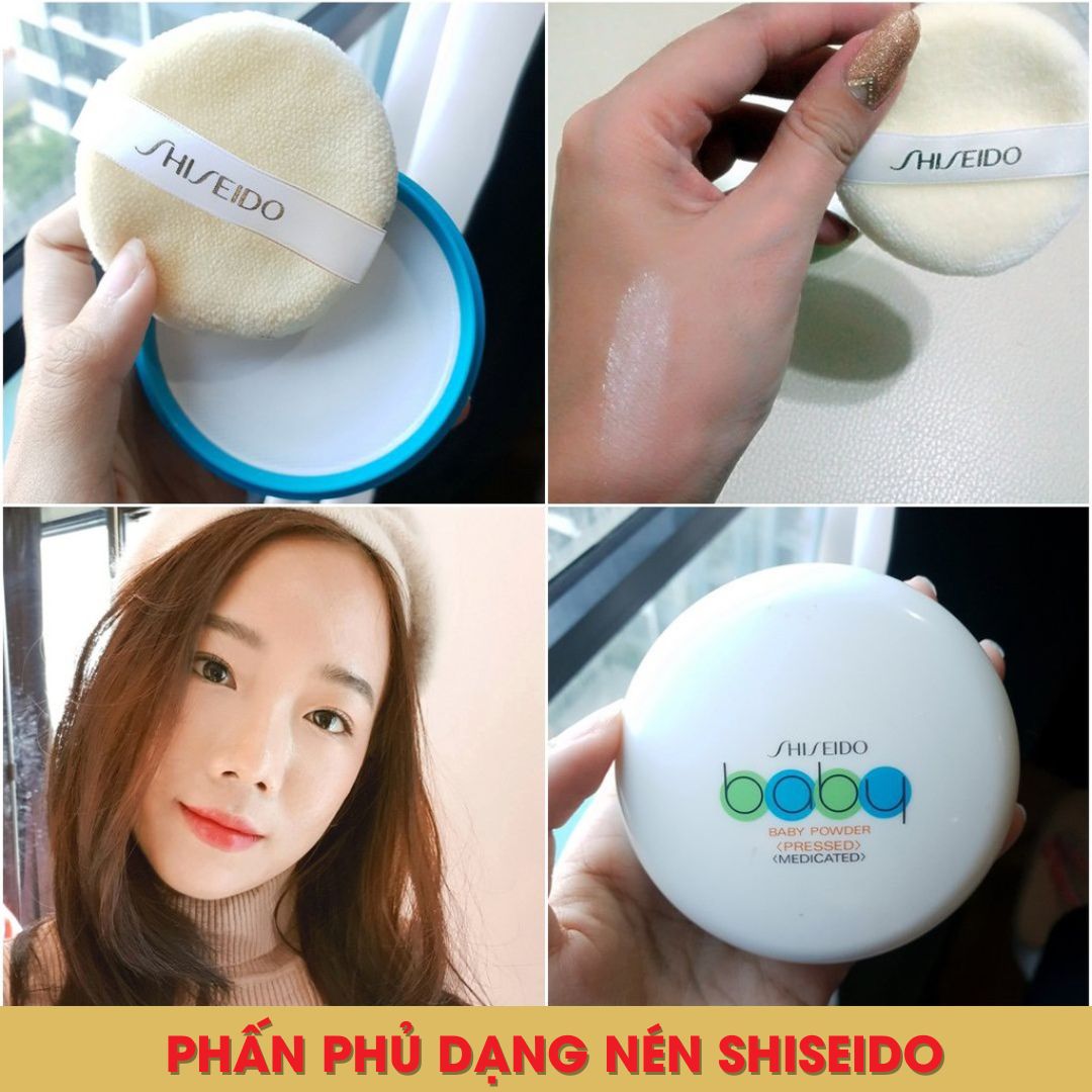 Phấn Phủ Shiseido Baby Powder Pressed 50g