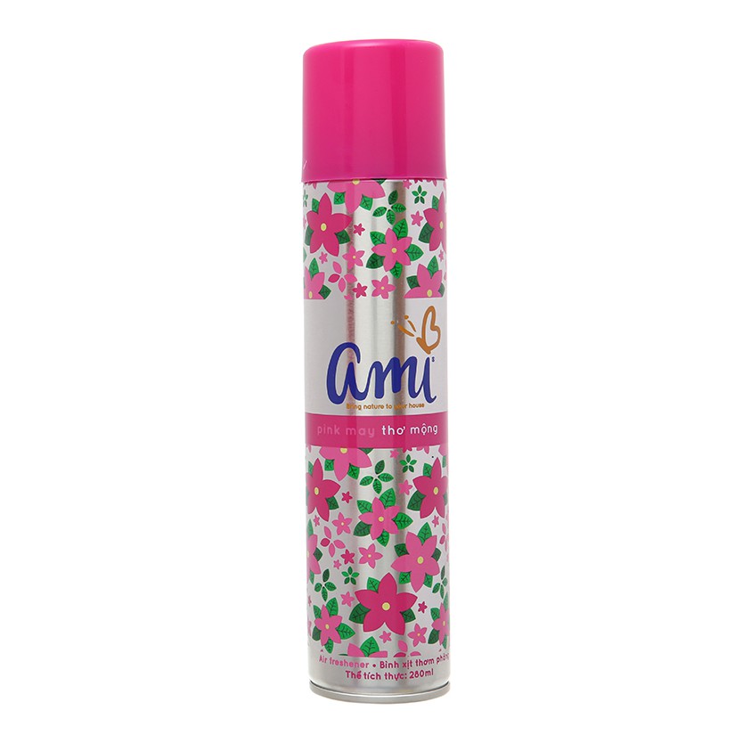 Xịt phòng Ami pink may thơ mộng 280ml