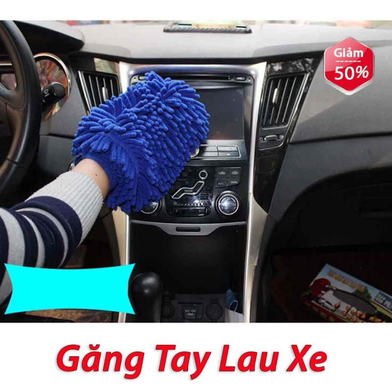 Phụ Kiện Xe Hơi - Bao Tay Rửa Xe Chuyên Dụng Mẫu Xúc Tua 2 Mặt (Giao Màu Ngẫu Nhiên), Găng Tay Vệ Sinh Sợi Vải + Tặng Túi Thơm Treo Xe Hình Cây Thông Với Hóa Đơn Mua Hàng Từ 99k (Giá Trị Hóa Đơn không bao gồm phần phí vận chuyển).