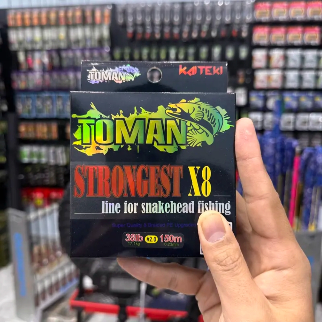Dù Toman X8 chuyên câu lure
