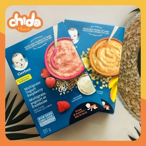 [Có sẵn] [Chính hãng] Bột ăn dặm Gerber Canada