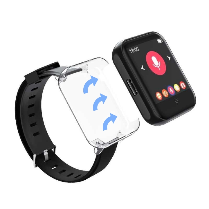 Máy nghe nhạc thể thao smartwatch Ruizu M8 (8GB, Bluetooth)