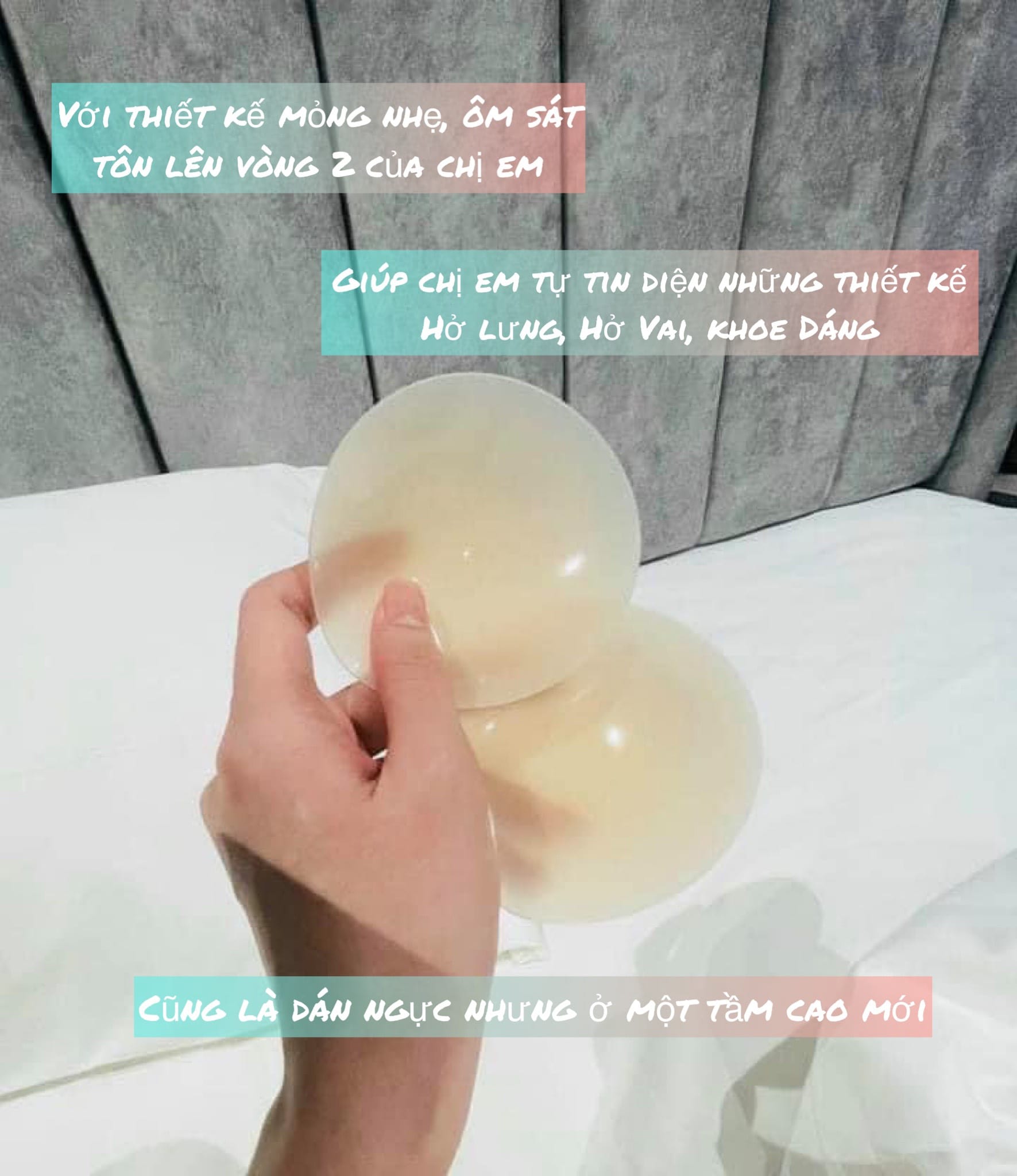Miếng Dán Ngực She By Stickers, dán nhiệt tự thân