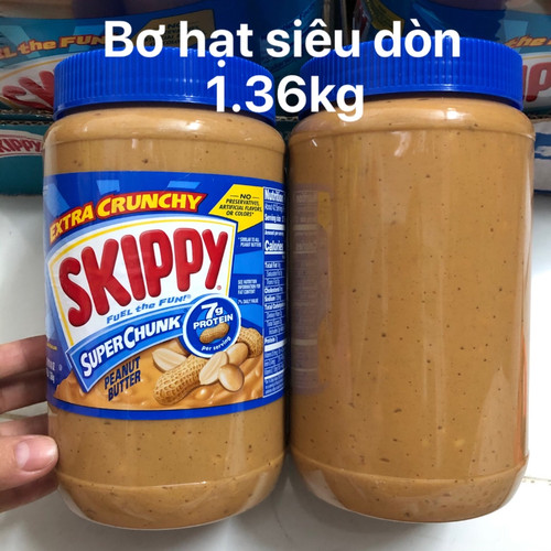 [HCM]BƠ ĐẬU PHỘNG SKIPPY SUPER CHUNK PEANUT BUTTER MỸ