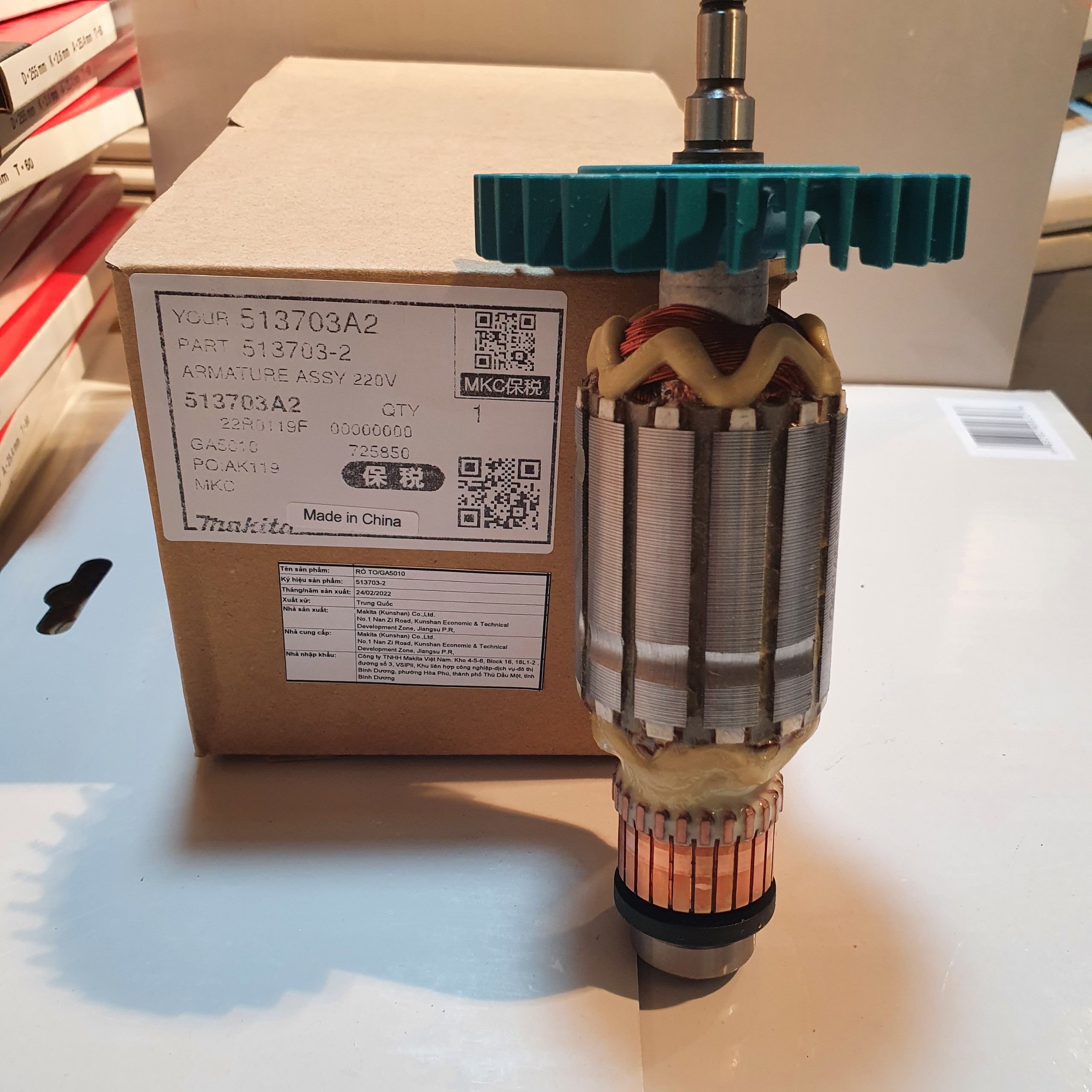 Roto máy mài makita ga5010,ga6010