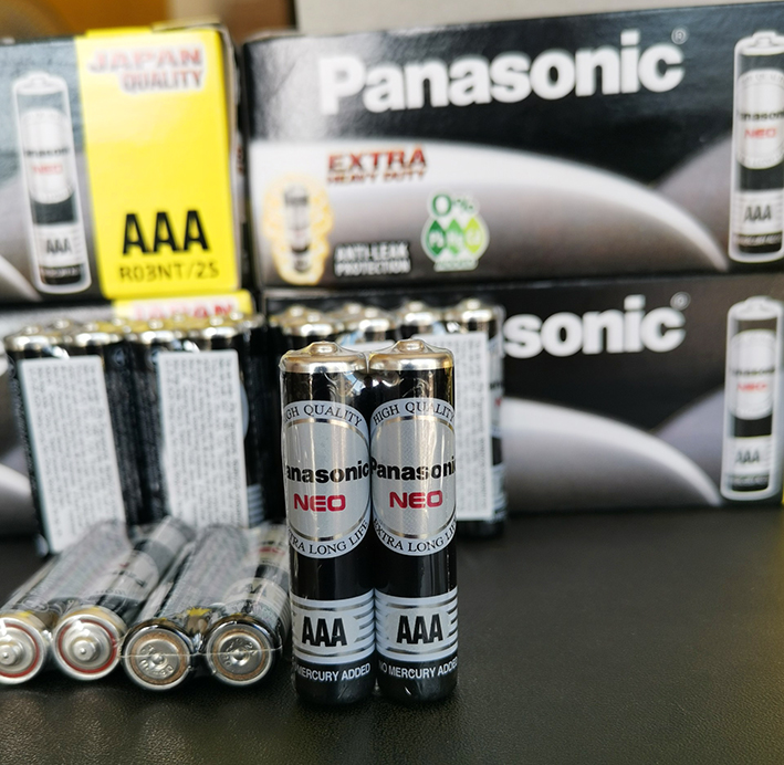 Pin AAA Panasonic R03NT/2S, Pin Panasonic Đen ( 30 Viên )