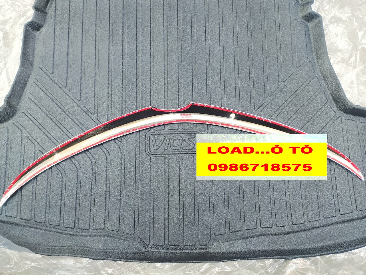Ốp trang trí mặt Ca Lăng Vios 2014 - 2018 Mạ Crom Cao Cấp