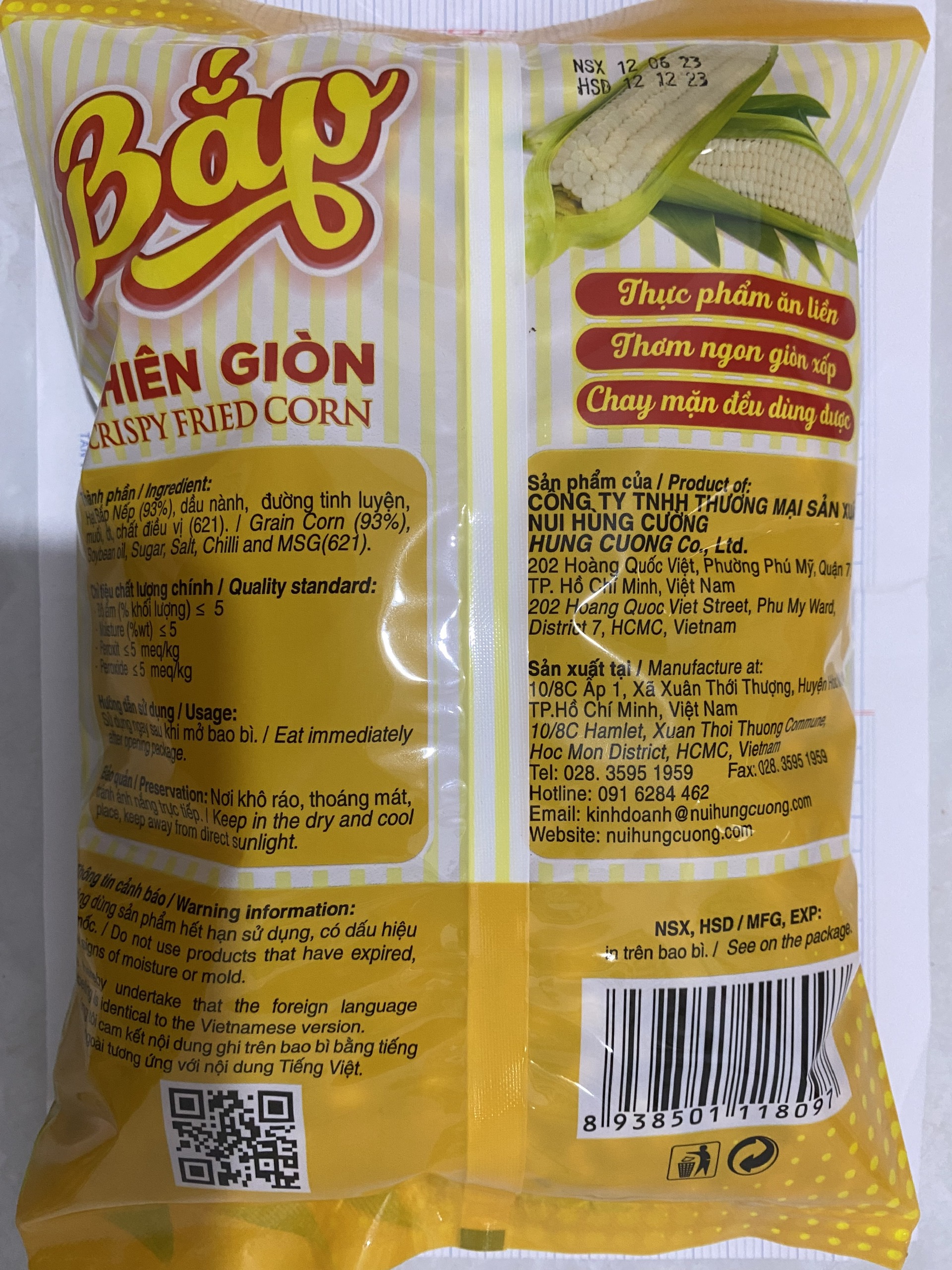 BẮP 500g