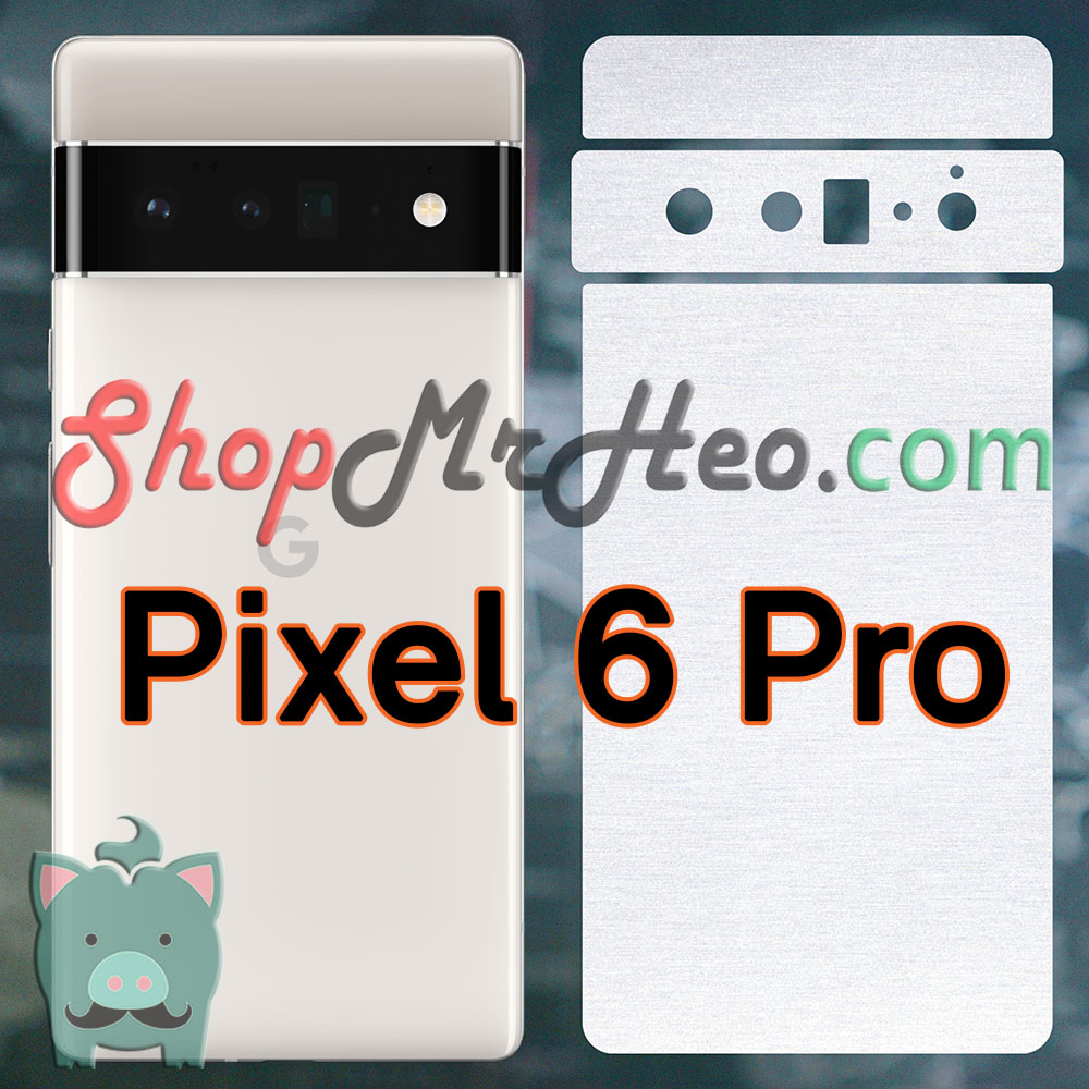 Dán skin màu mặt sau lưng nhôm xước google pixel 6 pro - pixel 6 5g