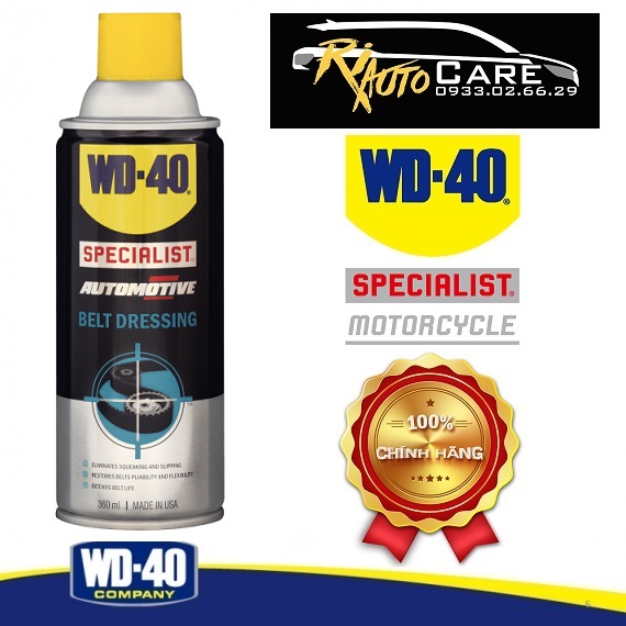 WD-40, Specialist Automotive Belt Dressing 360ml (WD 35101)