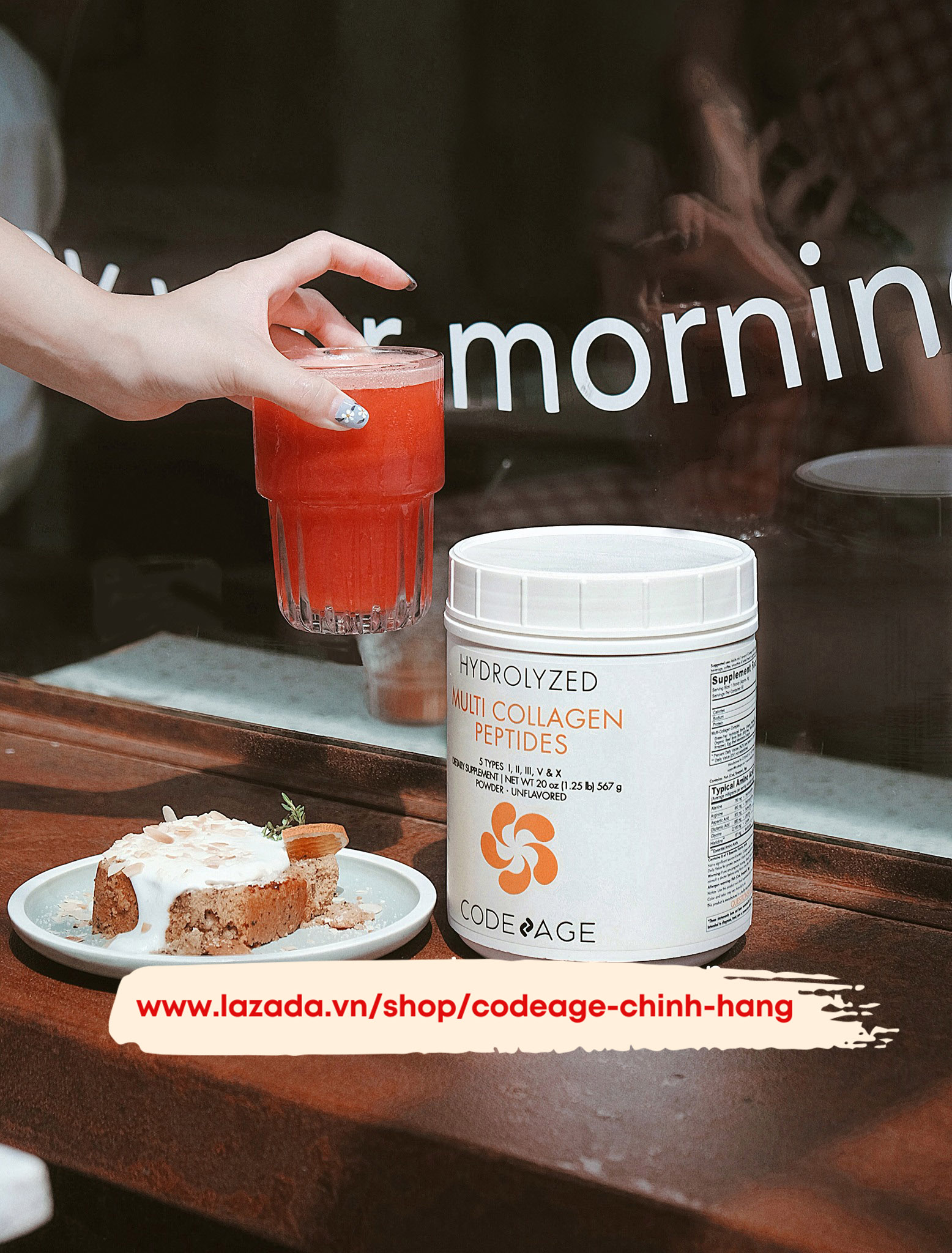 CHÍNH HÃNG - CODEAGE MULTI COLLAGEN PEPTIDES bột Collagen thủy phân