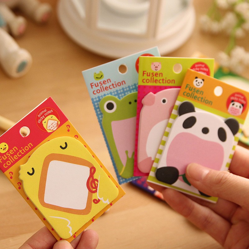 3 Giấy note sticky dễ thương 7,5x5cm giá 2k