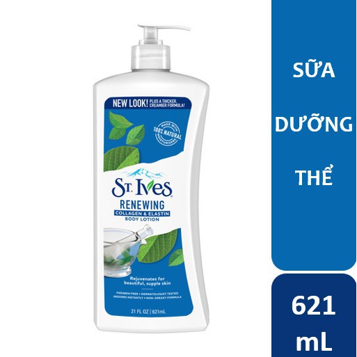 Sữa dưỡng thể body lotion St Ives 621ml