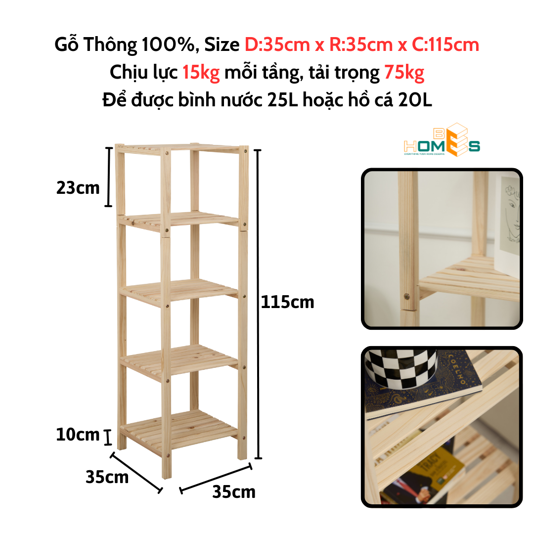 Kệ đa năng - kệ tab đầu giường 2 tầng
