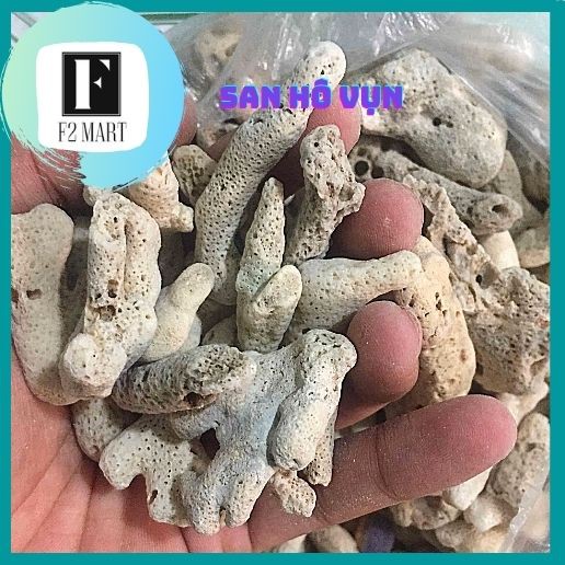 Vật Liệu Lọc bể cá San Hô Vụn 100gr