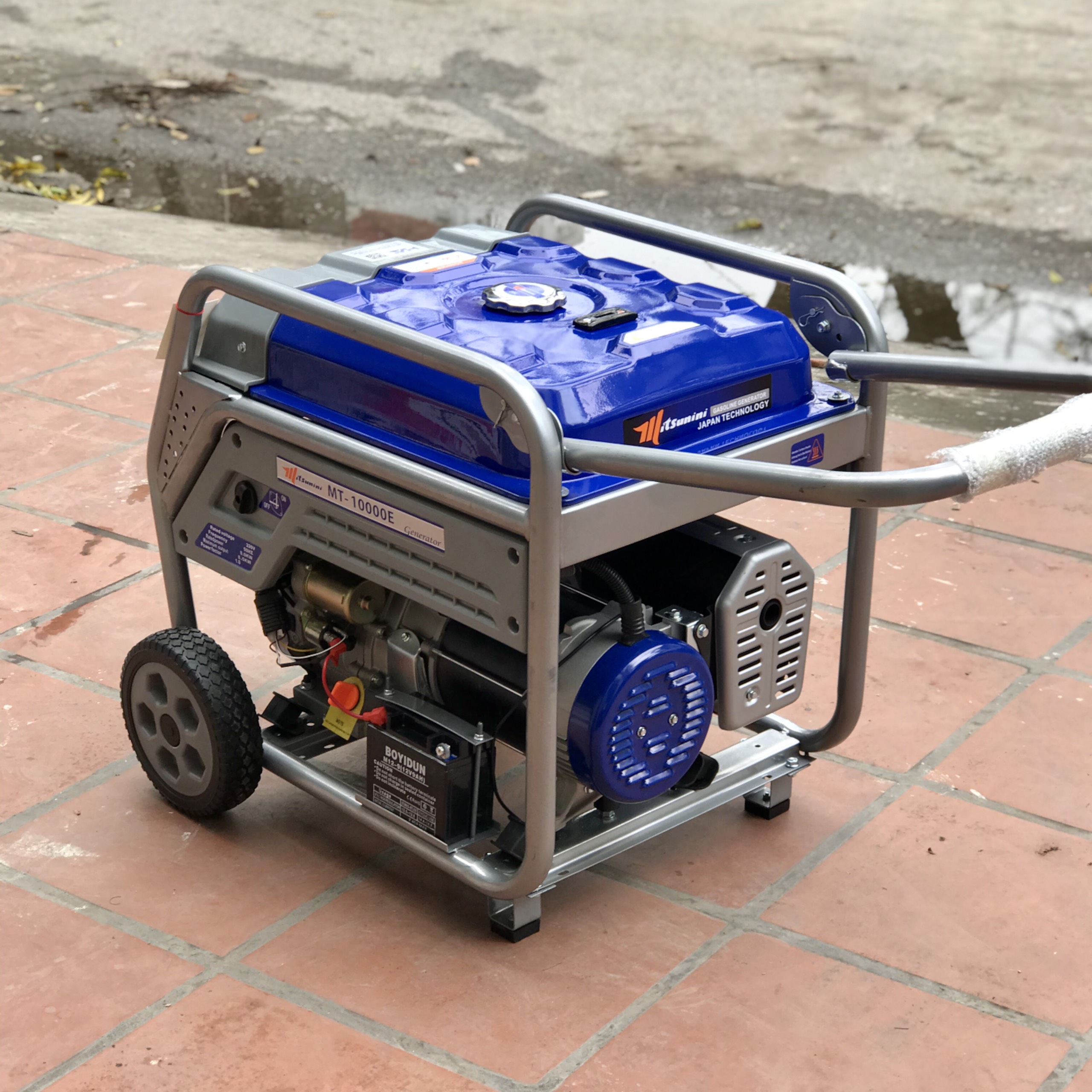 Máy Phát Điện Chạy Xăng 8Kw Mitsunini MT-10000E Đề
