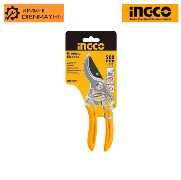 Kéo cắt tỉa cành cây cao cấp 205mm 8inch ingco hps0308 ,hps0109