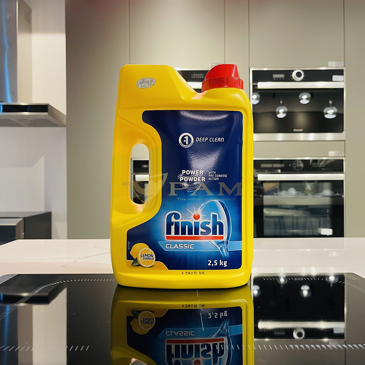 Viên rửa bát Finish Quantum 100v
