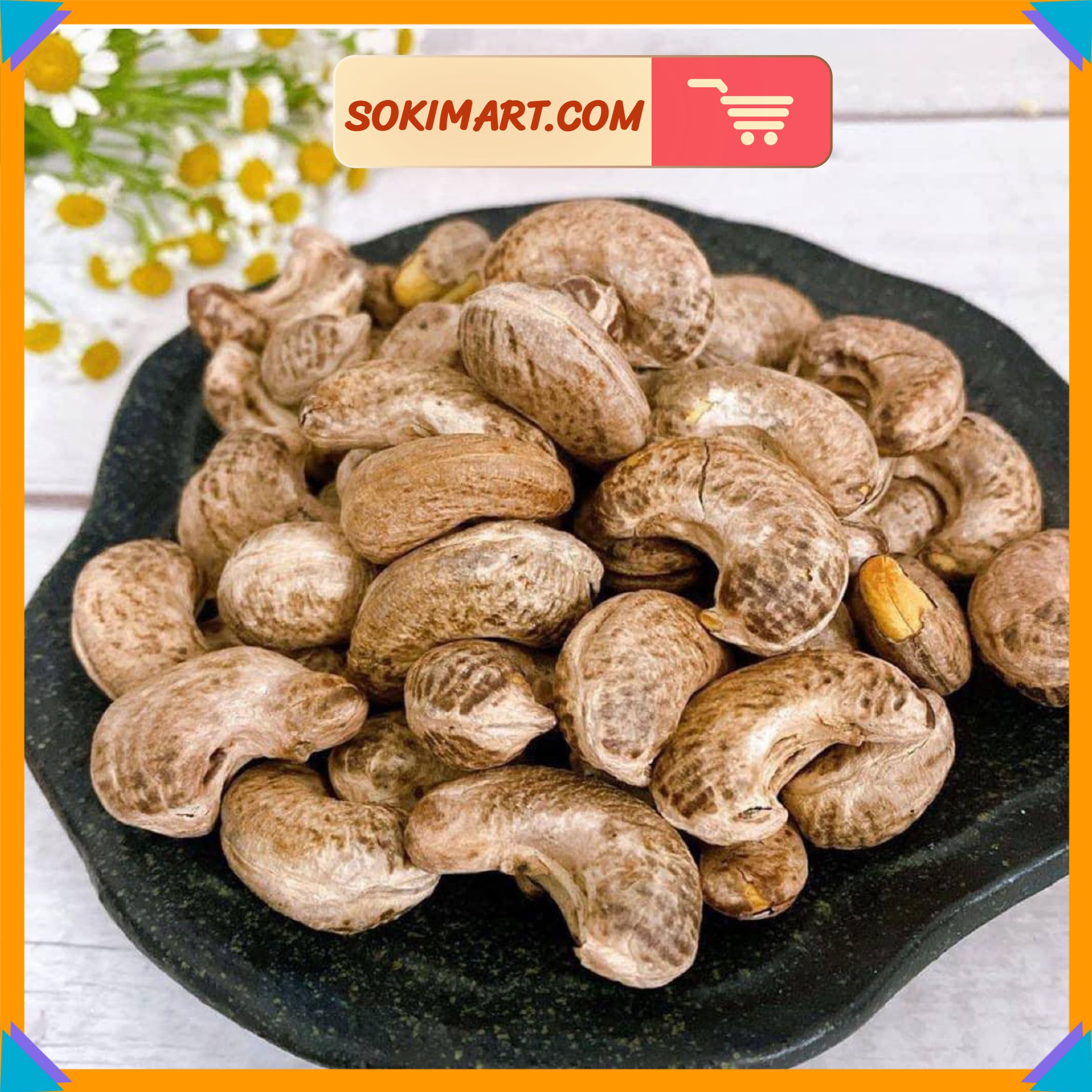 Hạt điều vỏ lụa Bình Phước - 500g