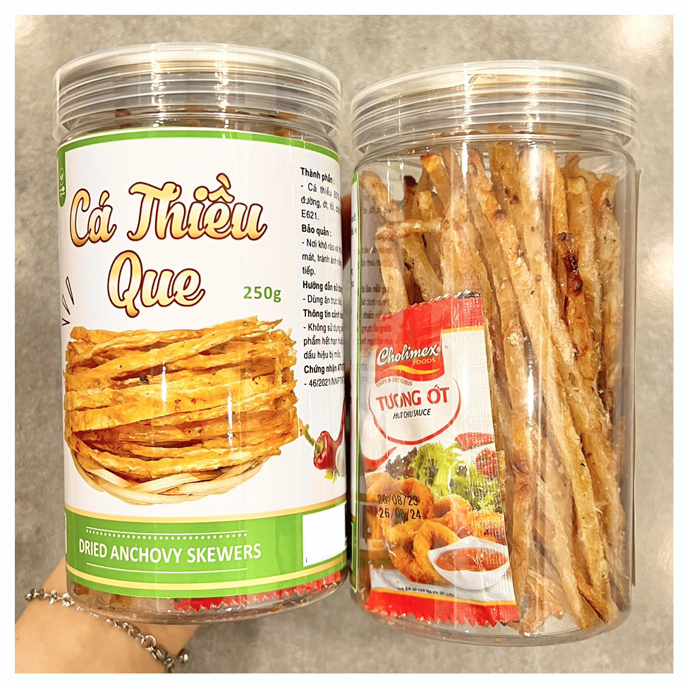 Cá thiều 250gram - cá thiều que ăn liền - đặc sản nha trang