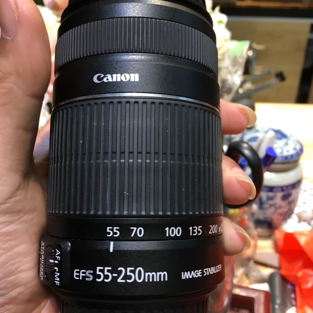 Lens tele canon 55-250mm is ii