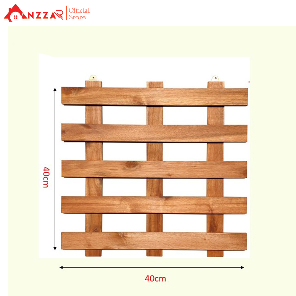 Kệ gỗ treo tường ban công-01