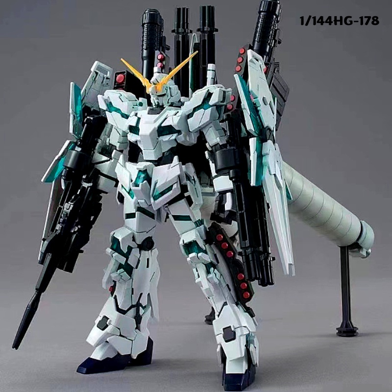 Assembled model HG UC full armor unicorn gun dam 178, 179