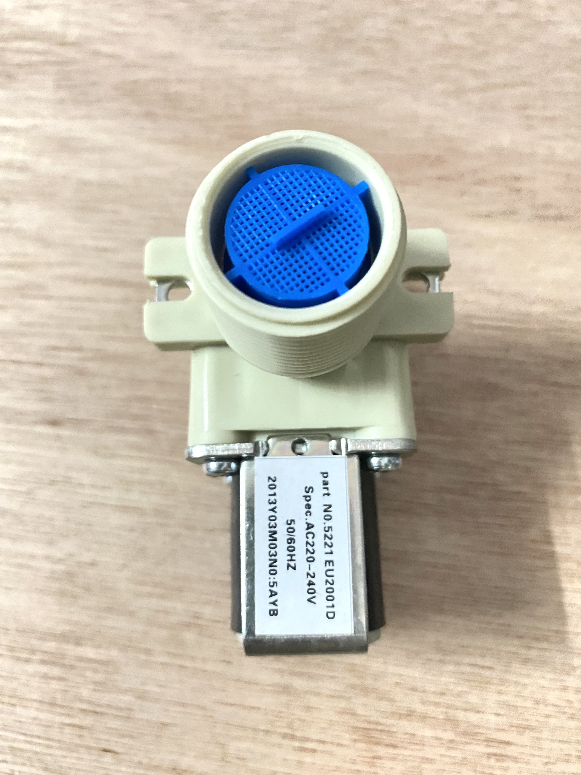Van cấp nước đơn van điện từ cho máy giặt LG
