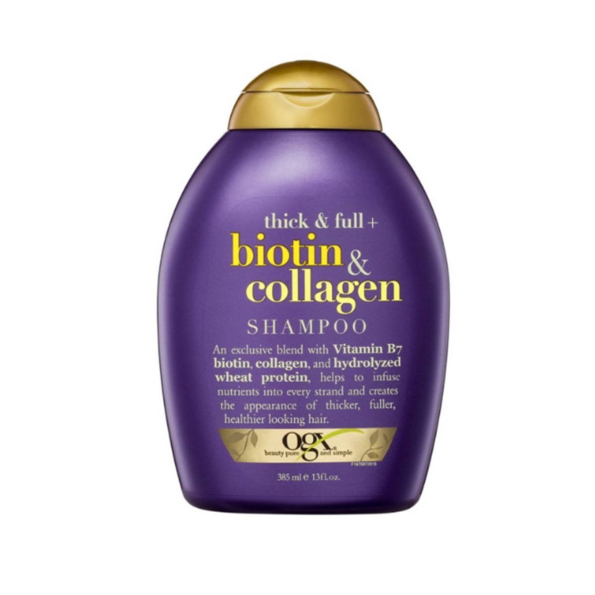 Cặp dầu gội xả dưỡng dày tóc ogx thick & full + biotin & collagen shampoo 385ml