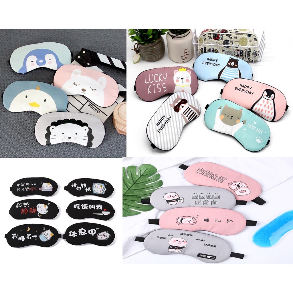 Bịt mắt ngủ dạng nước
