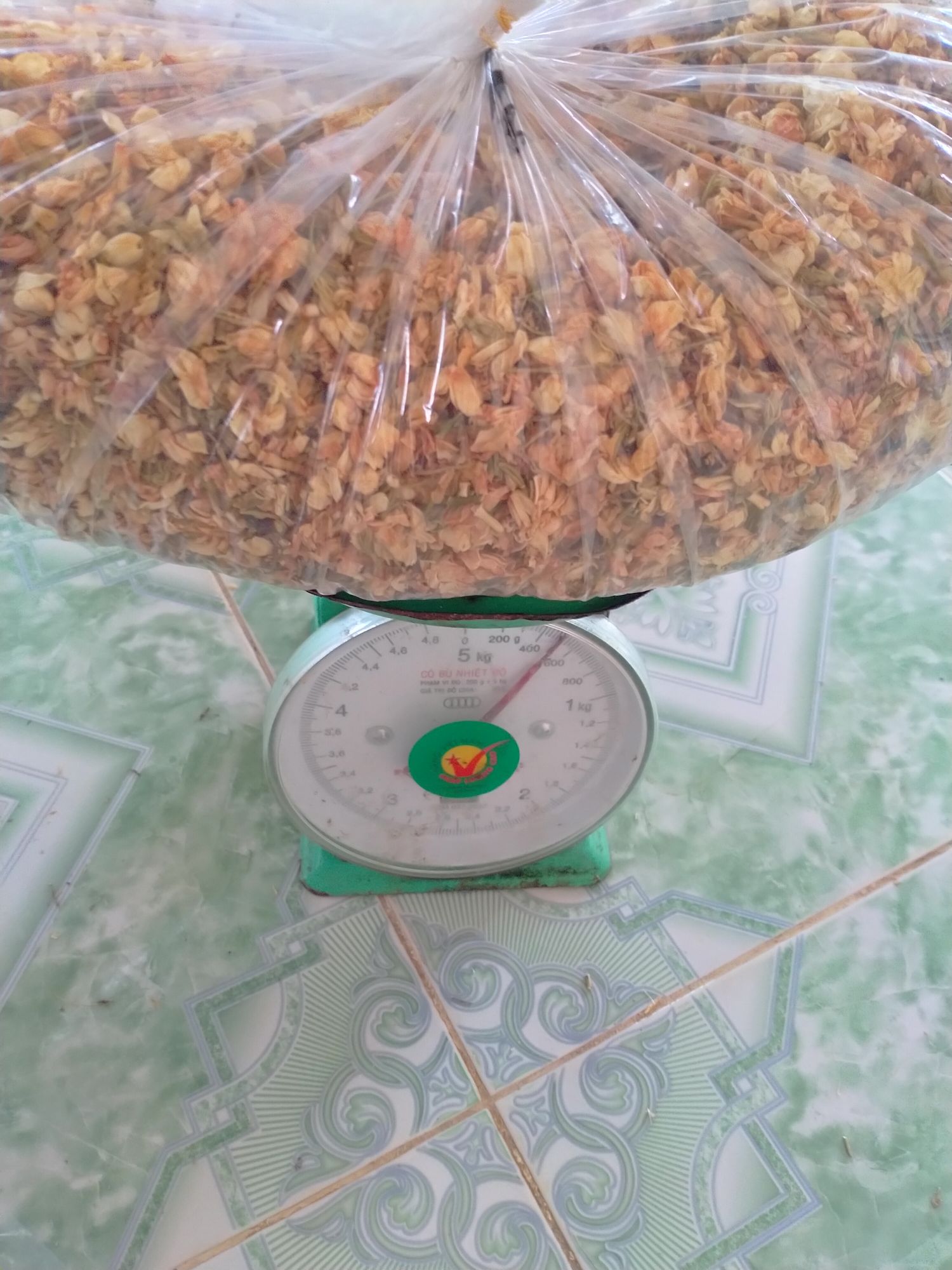 Trà hoa lài (hoa nhài)sấy khô (500 gram)