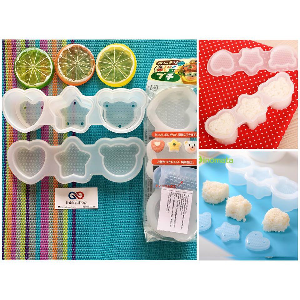 Khuôn tạo hình cơm, trứng kokubo Nhật Bản