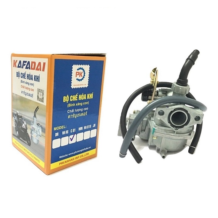 [Hoàn Tiền 10%] Bộ chế hòa khí xe Cup 81 KAFADAI THAILAND (Bình xăng con) - Bình xăng con xe Cup 81 BH860