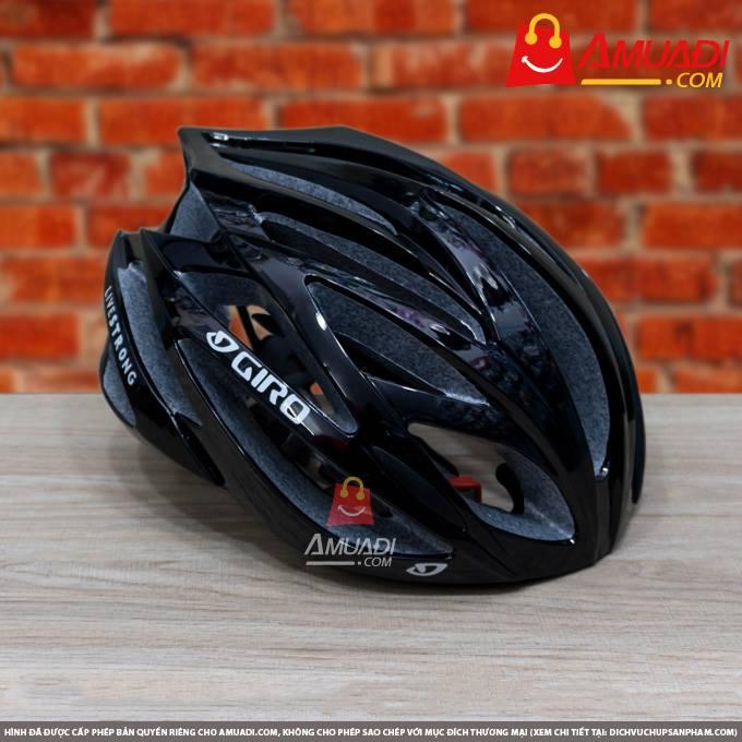 [A113] Nón Bảo Hiểm Giro Bóng: Đen