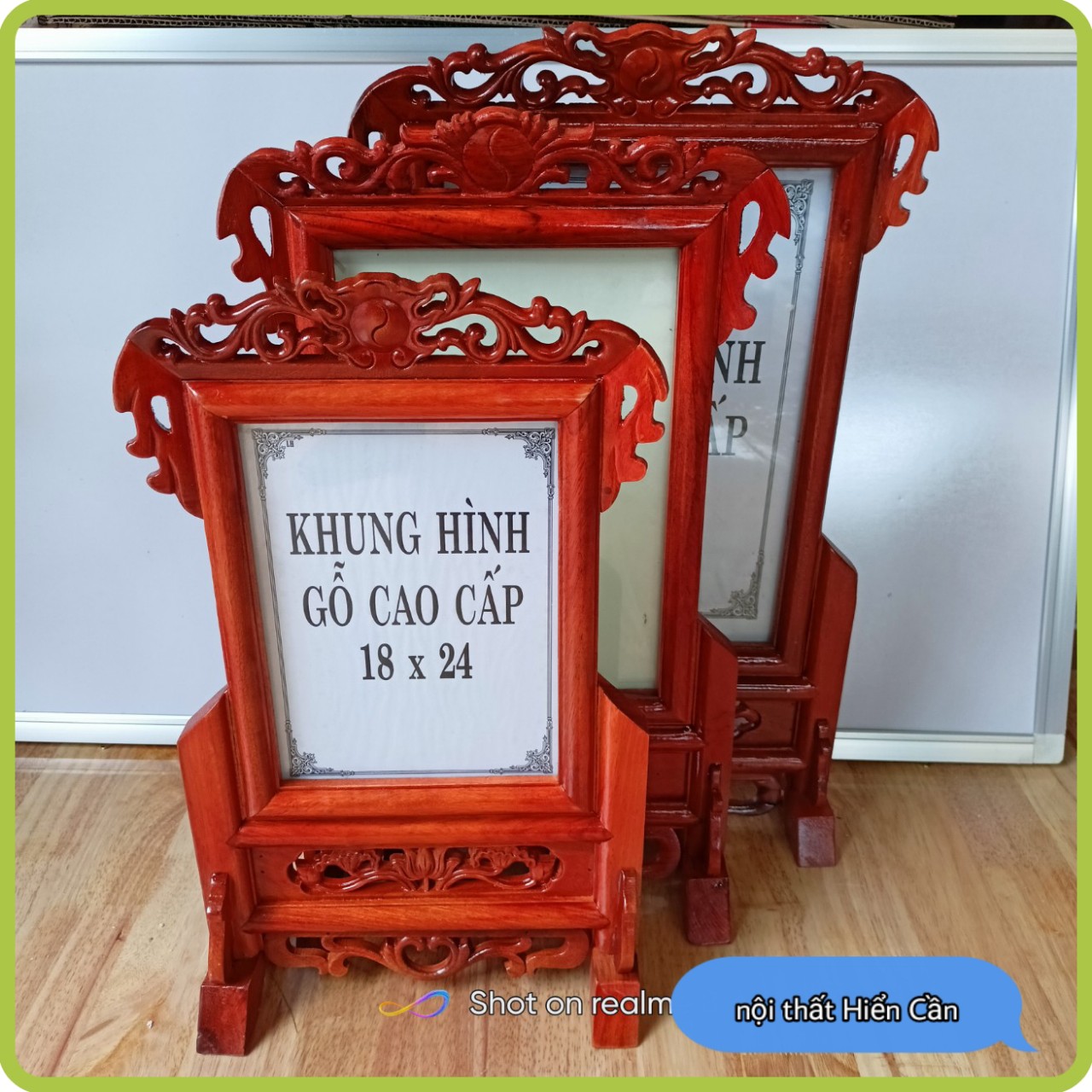 Khung Ảnh Thờ Gỗ Hương 100%(18/24, 21/31, 25/35)