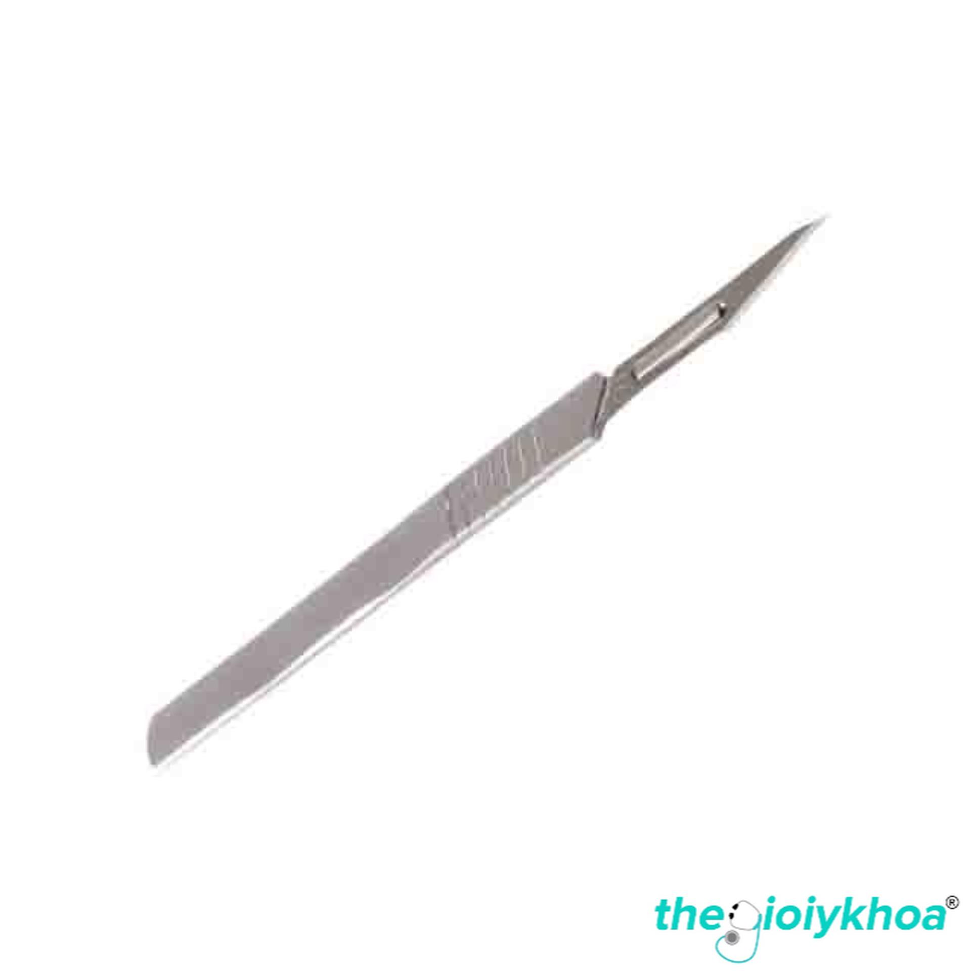 Cán dao mổ y tế số 3 (Kèm 5 lưỡi dao mổ thích hợp) Thegioiykhoa
